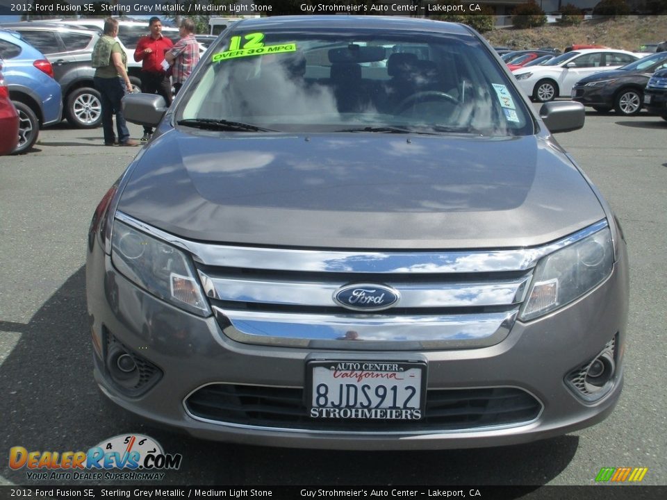 2012 Ford Fusion SE Sterling Grey Metallic / Medium Light Stone Photo #2