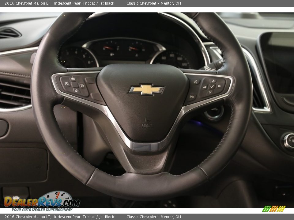 2016 Chevrolet Malibu LT Iridescent Pearl Tricoat / Jet Black Photo #7