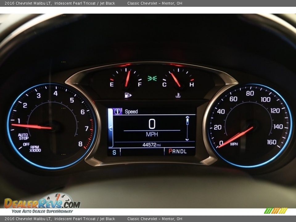 2016 Chevrolet Malibu LT Iridescent Pearl Tricoat / Jet Black Photo #8