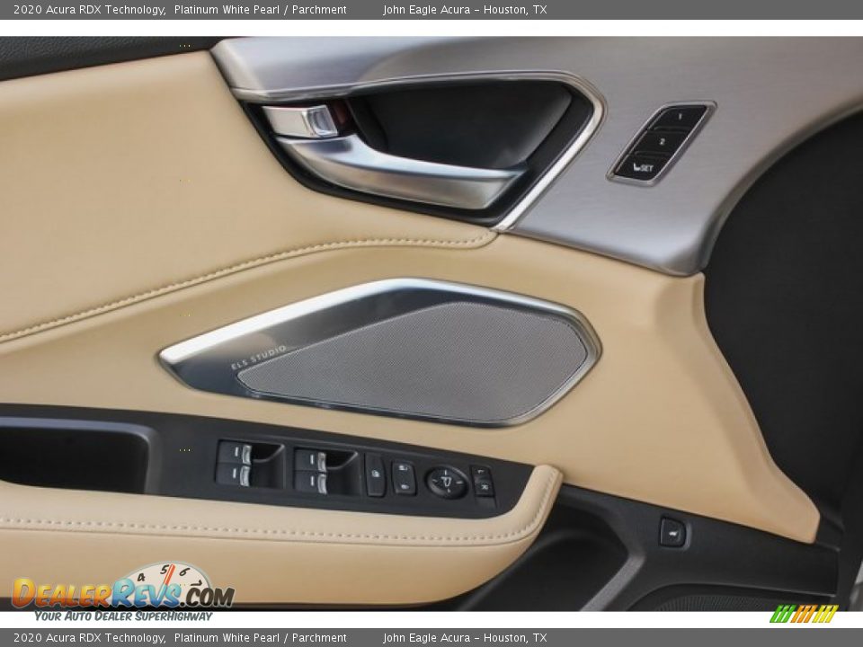 2020 Acura RDX Technology Platinum White Pearl / Parchment Photo #12