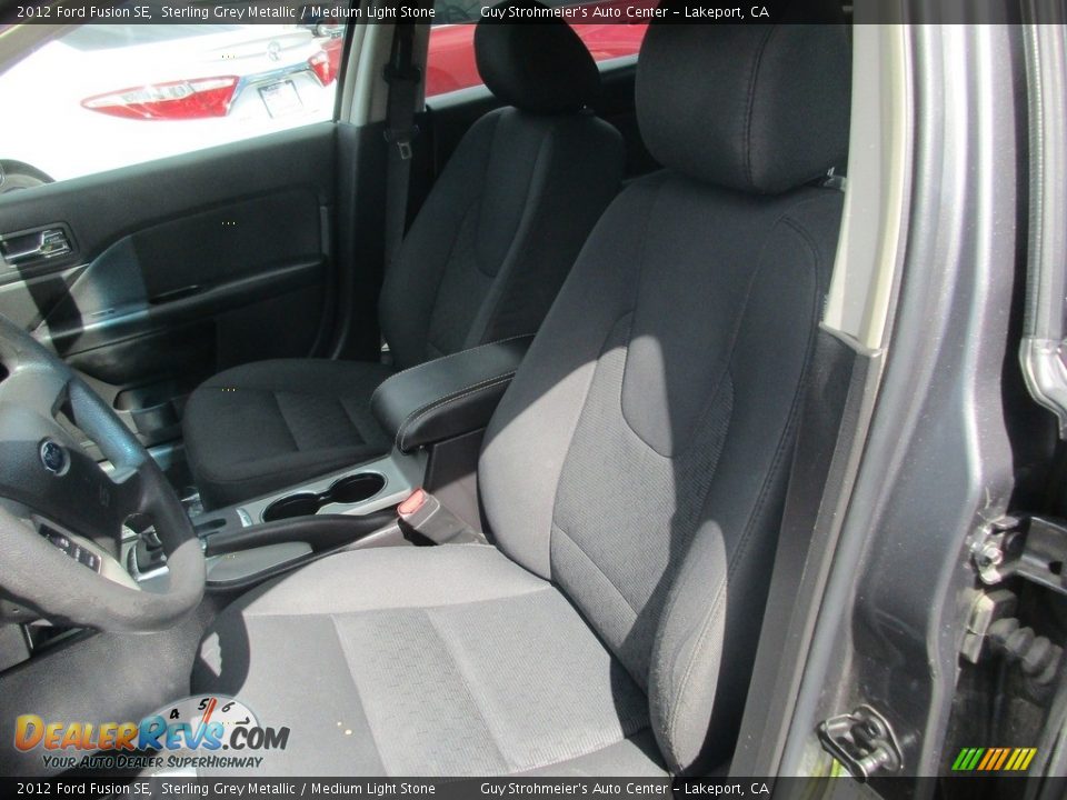 2012 Ford Fusion SE Sterling Grey Metallic / Medium Light Stone Photo #8