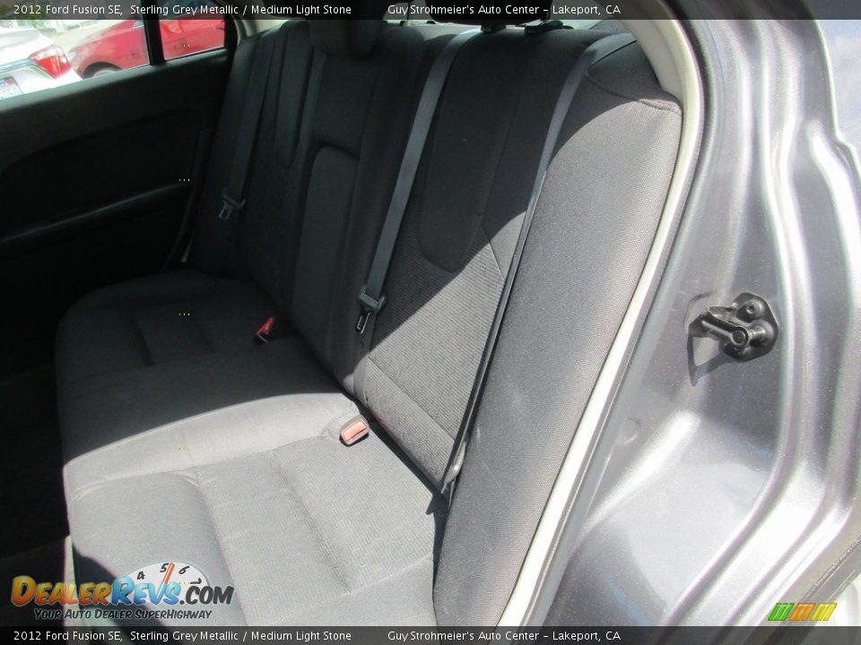 2012 Ford Fusion SE Sterling Grey Metallic / Medium Light Stone Photo #9