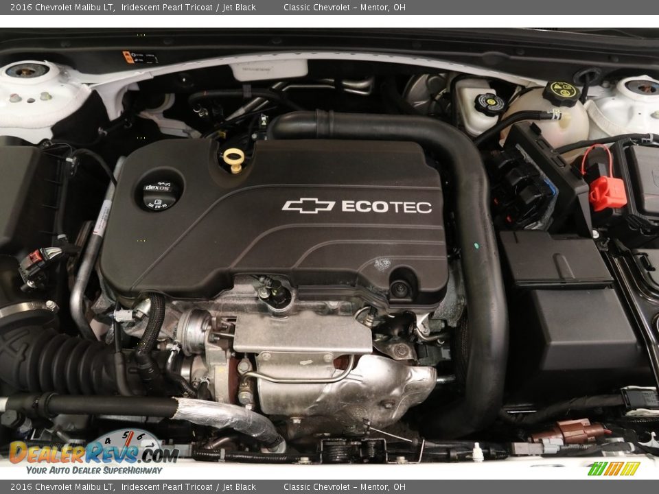 2016 Chevrolet Malibu LT Iridescent Pearl Tricoat / Jet Black Photo #19