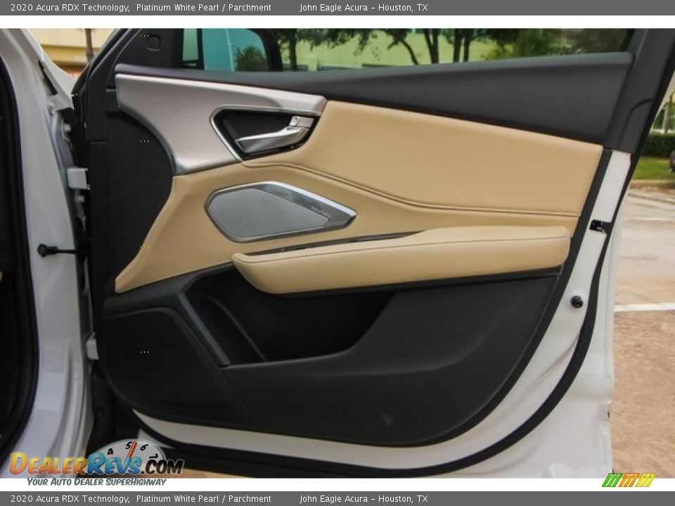 2020 Acura RDX Technology Platinum White Pearl / Parchment Photo #23