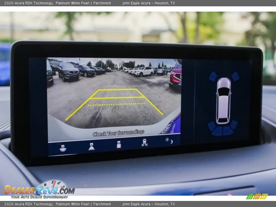 2020 Acura RDX Technology Platinum White Pearl / Parchment Photo #32