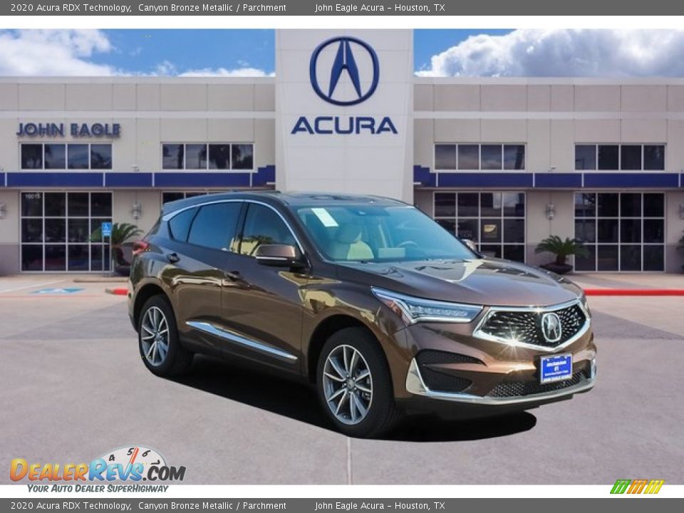 2020 Acura RDX Technology Canyon Bronze Metallic / Parchment Photo #1