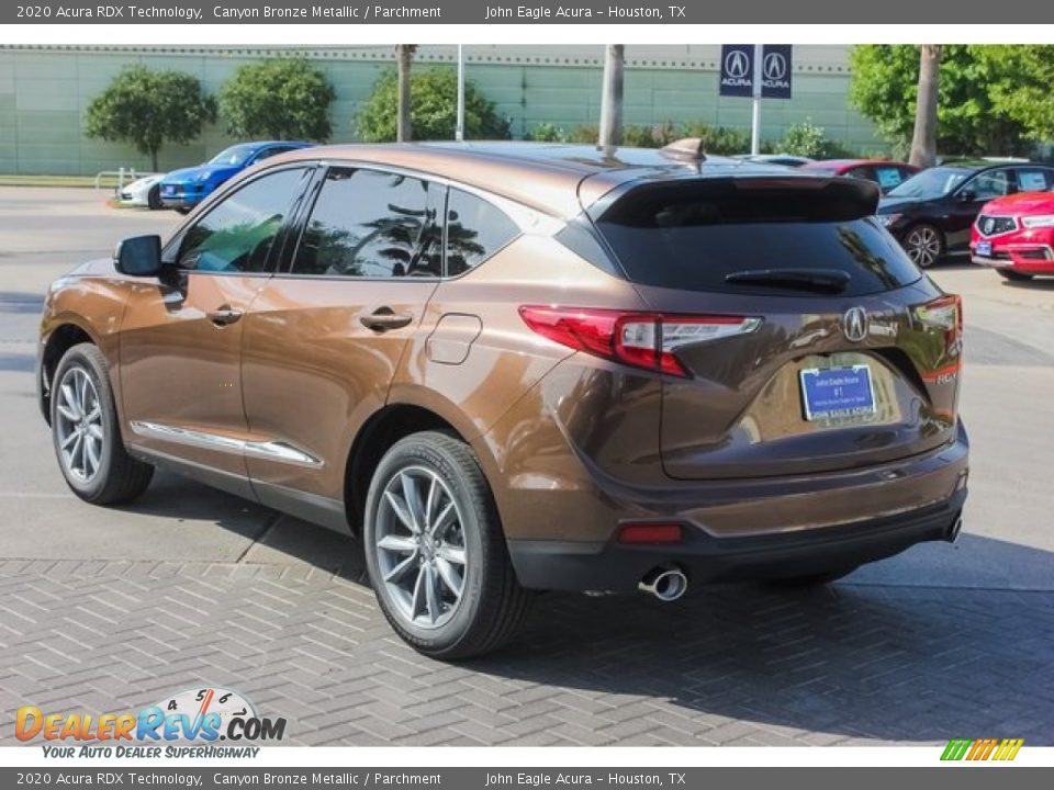 2020 Acura RDX Technology Canyon Bronze Metallic / Parchment Photo #5