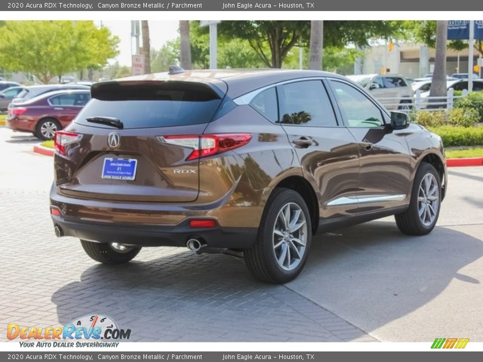 2020 Acura RDX Technology Canyon Bronze Metallic / Parchment Photo #7