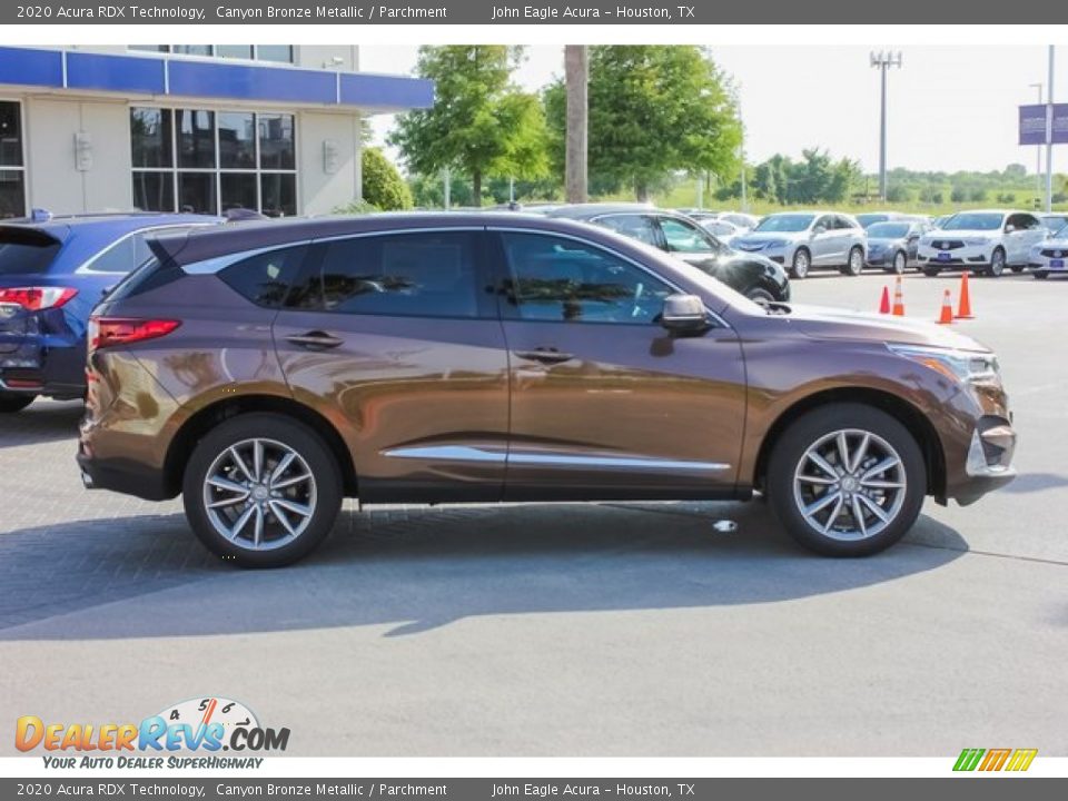 2020 Acura RDX Technology Canyon Bronze Metallic / Parchment Photo #8