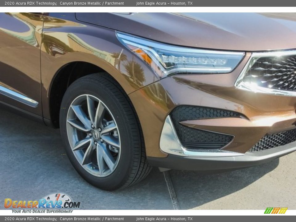 2020 Acura RDX Technology Canyon Bronze Metallic / Parchment Photo #10