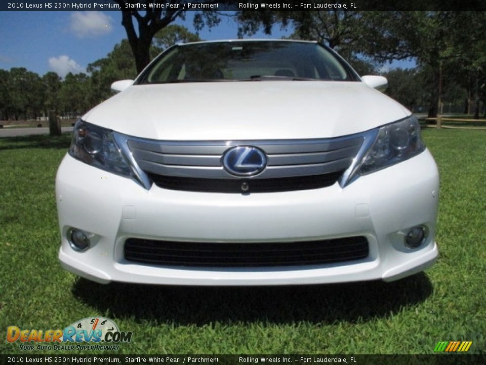 2010 Lexus HS 250h Hybrid Premium Starfire White Pearl / Parchment Photo #15