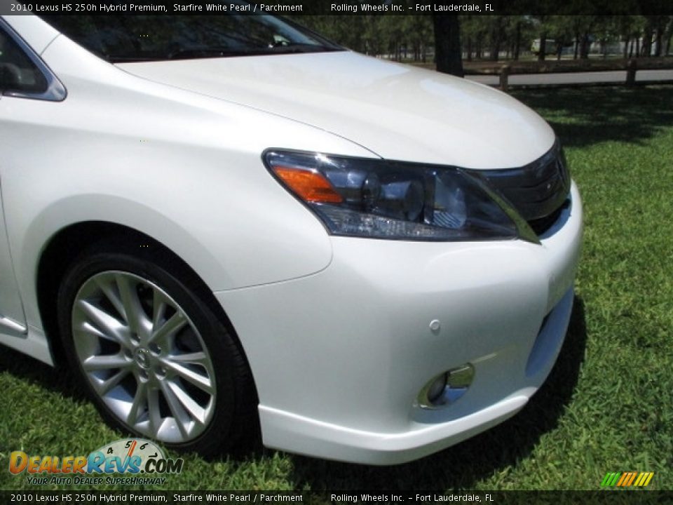 2010 Lexus HS 250h Hybrid Premium Starfire White Pearl / Parchment Photo #18