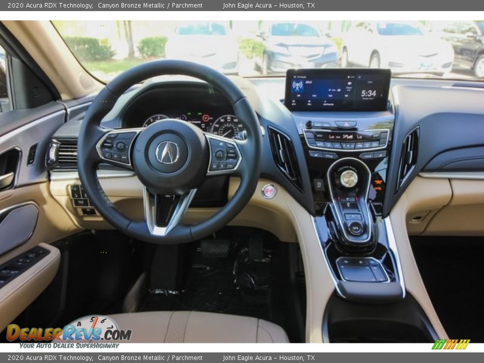 Dashboard of 2020 Acura RDX Technology Photo #27