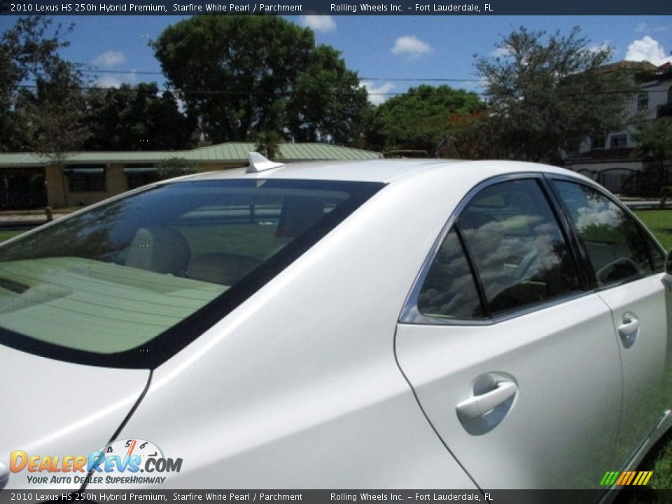 2010 Lexus HS 250h Hybrid Premium Starfire White Pearl / Parchment Photo #33