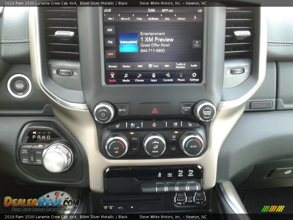2019 Ram 1500 Laramie Crew Cab 4x4 Billett Silver Metallic / Black Photo #21