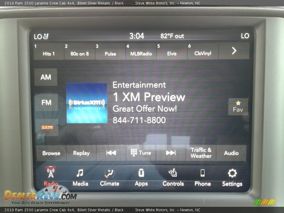 2019 Ram 1500 Laramie Crew Cab 4x4 Billett Silver Metallic / Black Photo #22