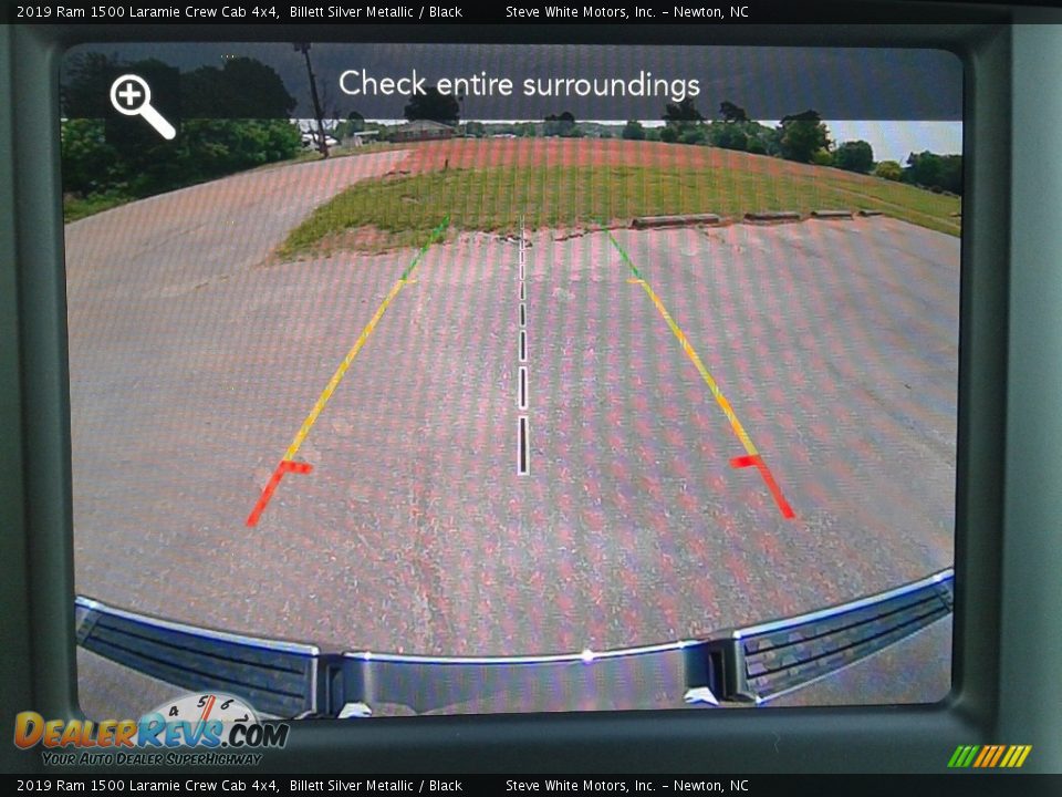 2019 Ram 1500 Laramie Crew Cab 4x4 Billett Silver Metallic / Black Photo #23