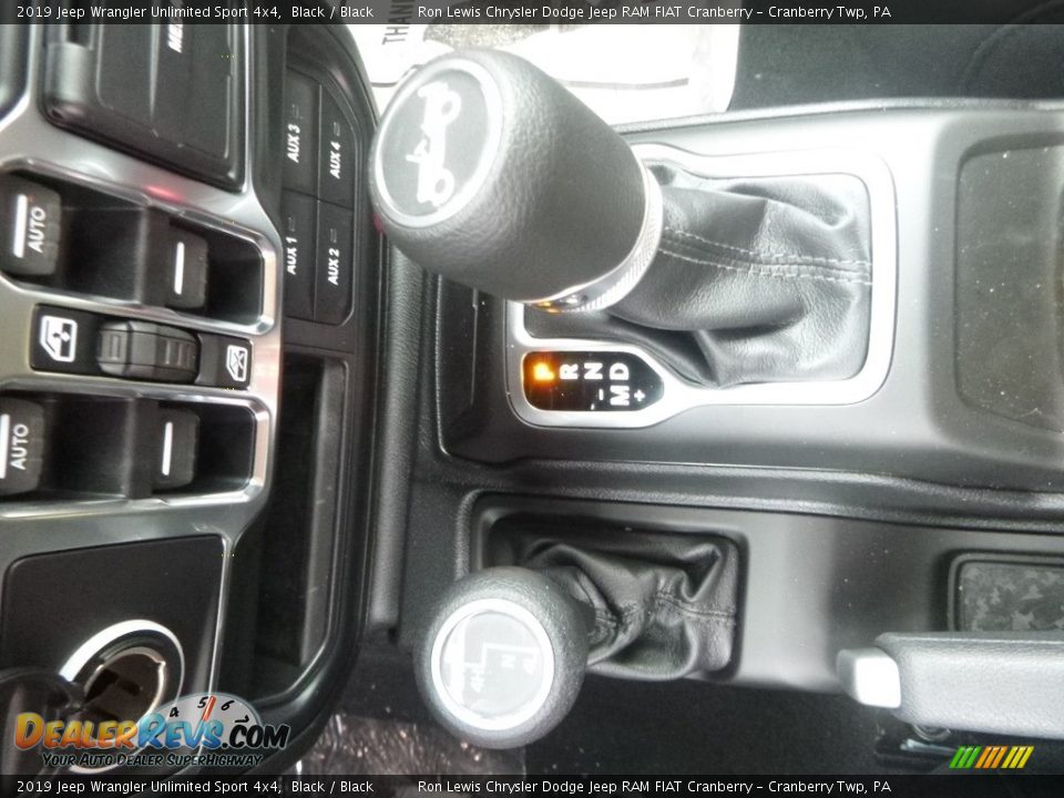 2019 Jeep Wrangler Unlimited Sport 4x4 Black / Black Photo #19