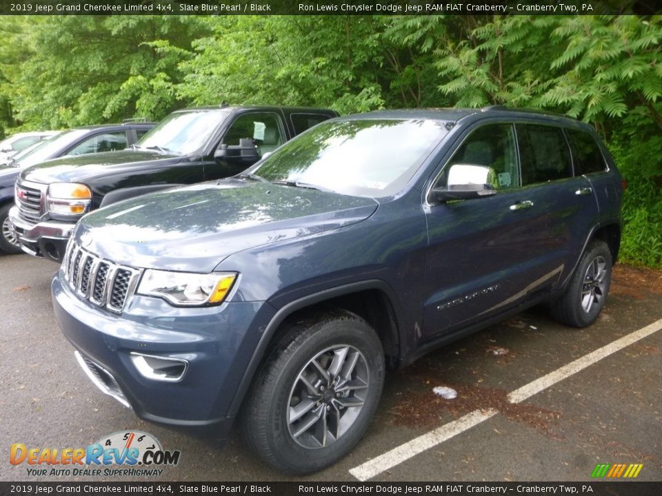 2019 Jeep Grand Cherokee Limited 4x4 Slate Blue Pearl / Black Photo #1