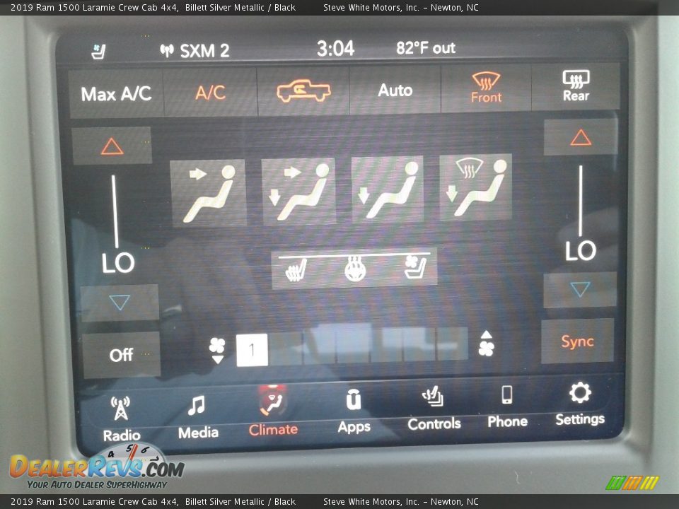 2019 Ram 1500 Laramie Crew Cab 4x4 Billett Silver Metallic / Black Photo #25