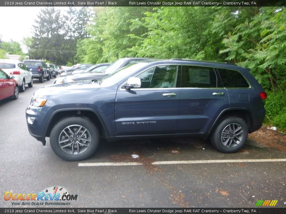 2019 Jeep Grand Cherokee Limited 4x4 Slate Blue Pearl / Black Photo #3