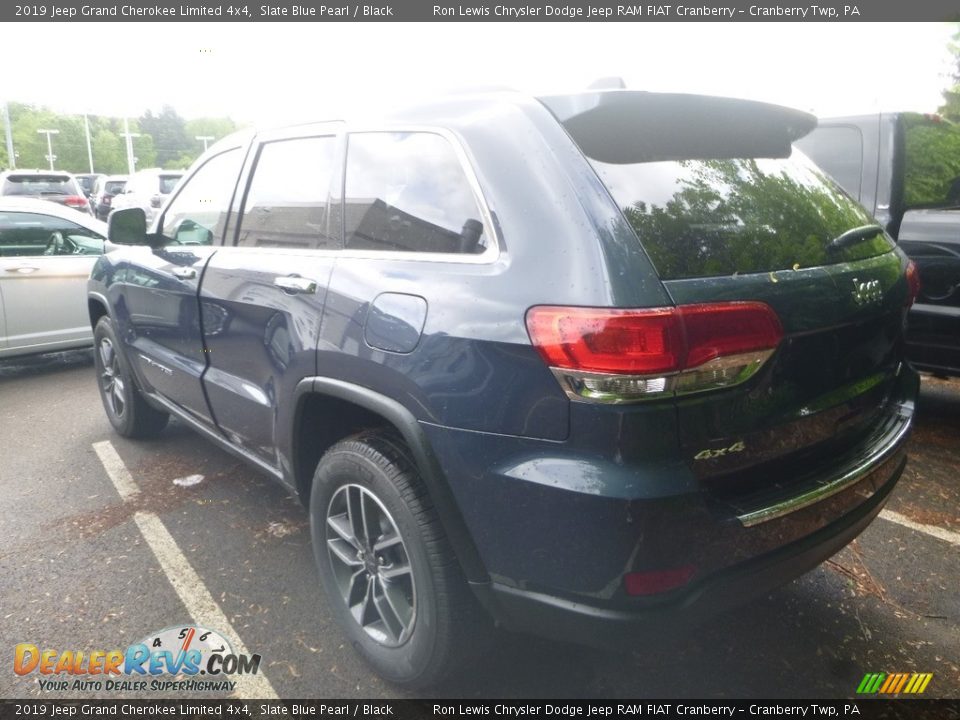 2019 Jeep Grand Cherokee Limited 4x4 Slate Blue Pearl / Black Photo #4