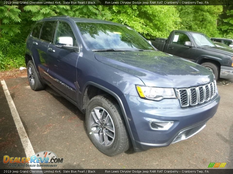 2019 Jeep Grand Cherokee Limited 4x4 Slate Blue Pearl / Black Photo #7