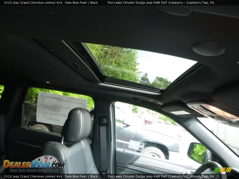 2019 Jeep Grand Cherokee Limited 4x4 Slate Blue Pearl / Black Photo #11