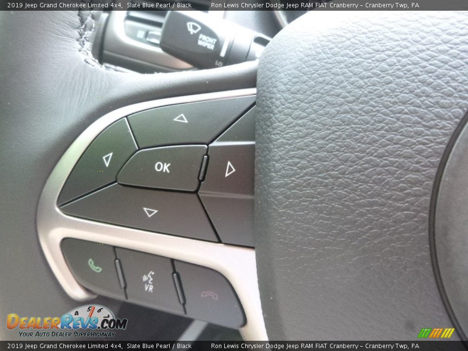 2019 Jeep Grand Cherokee Limited 4x4 Slate Blue Pearl / Black Photo #20
