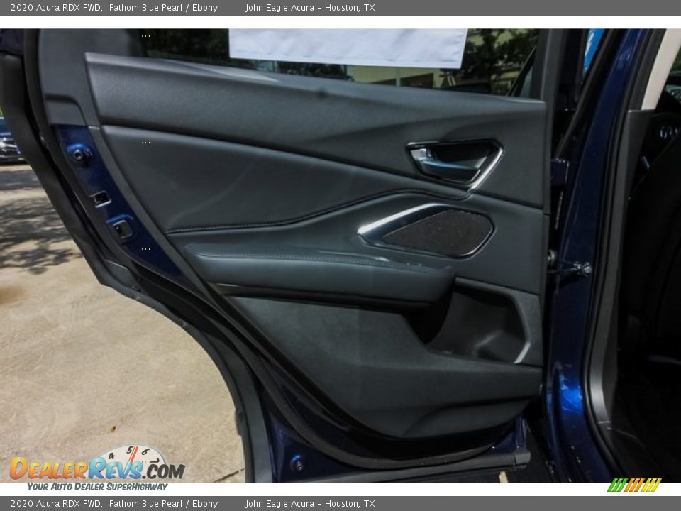 2020 Acura RDX FWD Fathom Blue Pearl / Ebony Photo #17