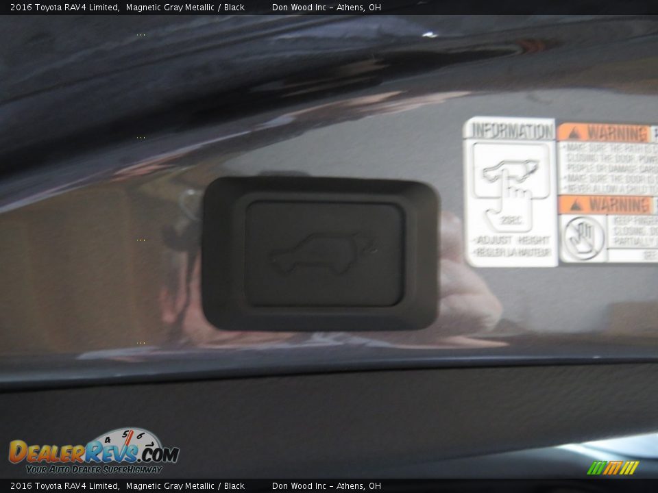 2016 Toyota RAV4 Limited Magnetic Gray Metallic / Black Photo #15