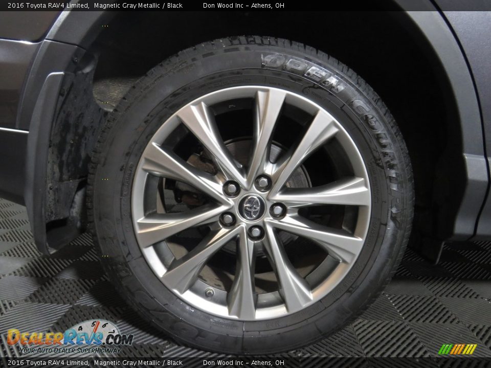 2016 Toyota RAV4 Limited Magnetic Gray Metallic / Black Photo #19
