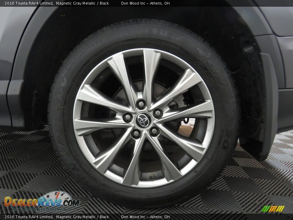 2016 Toyota RAV4 Limited Magnetic Gray Metallic / Black Photo #22