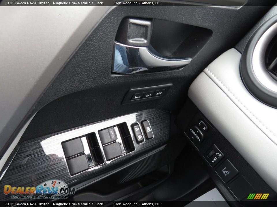 2016 Toyota RAV4 Limited Magnetic Gray Metallic / Black Photo #36