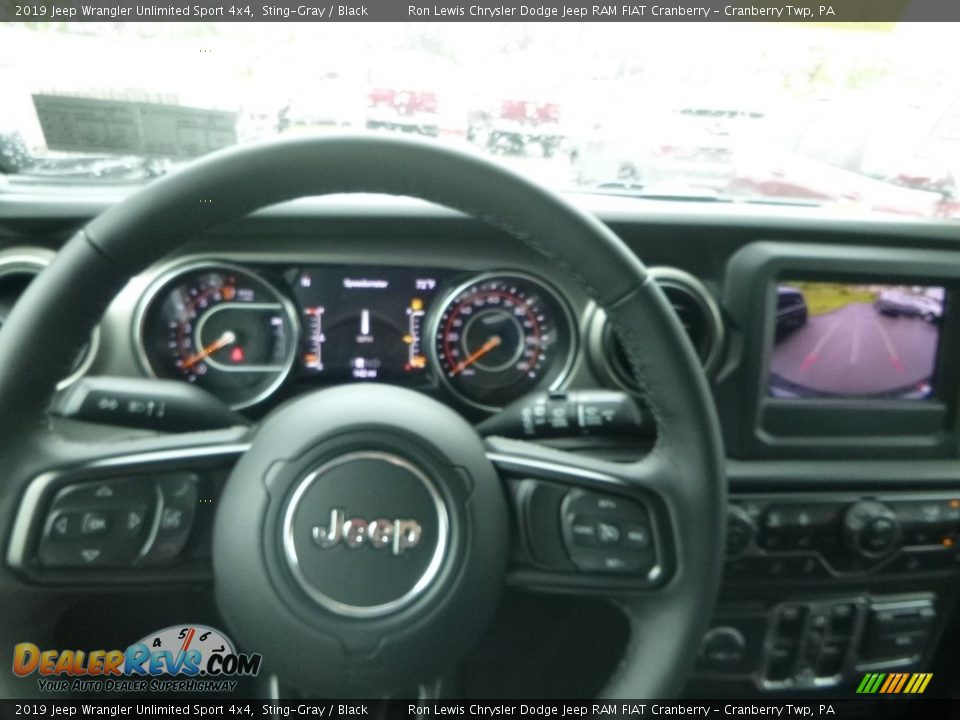 2019 Jeep Wrangler Unlimited Sport 4x4 Sting-Gray / Black Photo #20