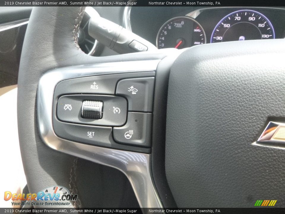 2019 Chevrolet Blazer Premier AWD Steering Wheel Photo #20