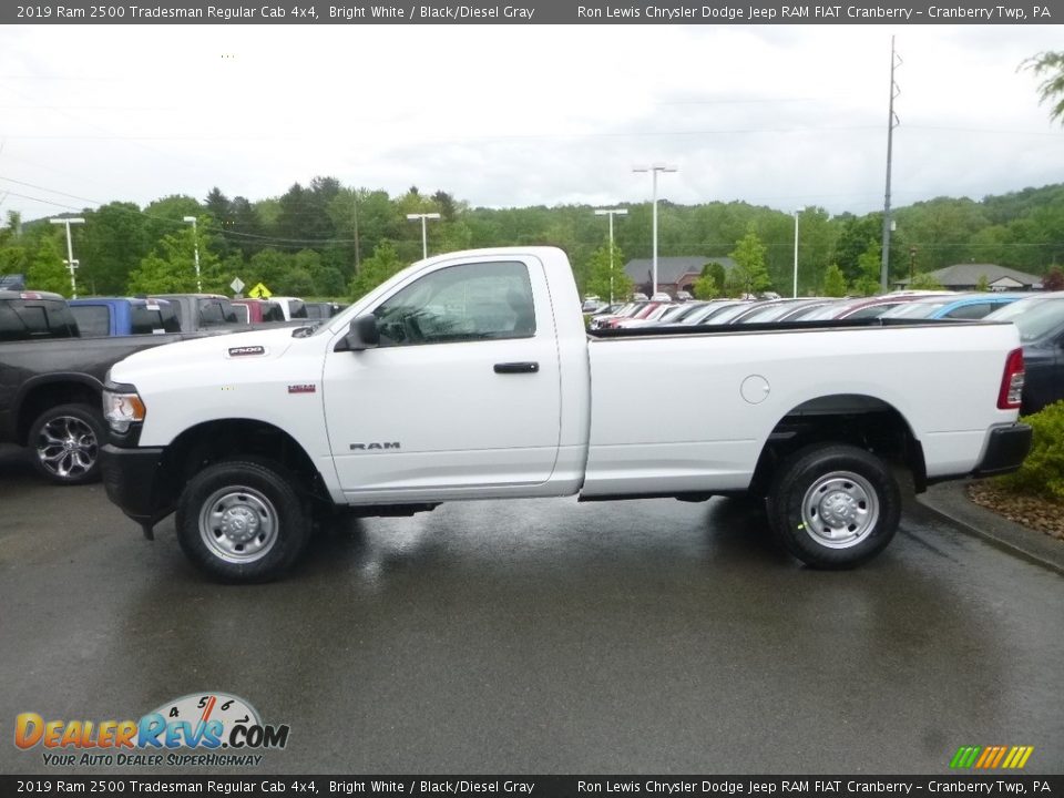 Bright White 2019 Ram 2500 Tradesman Regular Cab 4x4 Photo #2