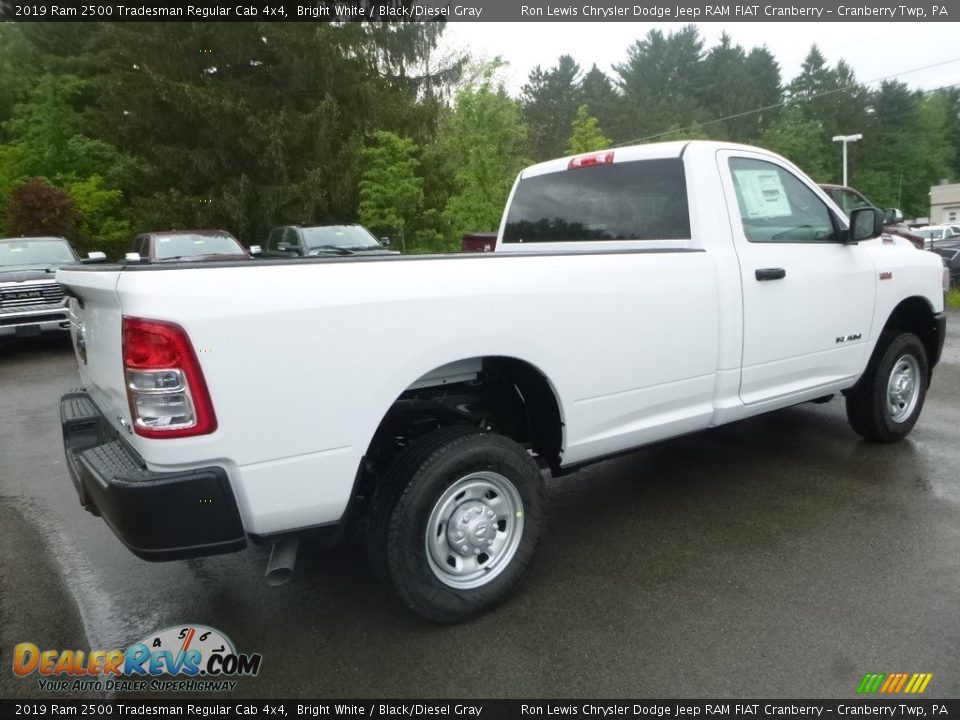 2019 Ram 2500 Tradesman Regular Cab 4x4 Bright White / Black/Diesel Gray Photo #5