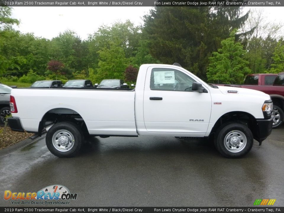 2019 Ram 2500 Tradesman Regular Cab 4x4 Bright White / Black/Diesel Gray Photo #6