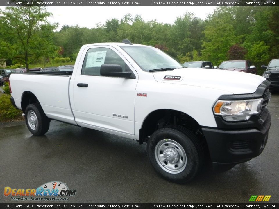 Front 3/4 View of 2019 Ram 2500 Tradesman Regular Cab 4x4 Photo #7