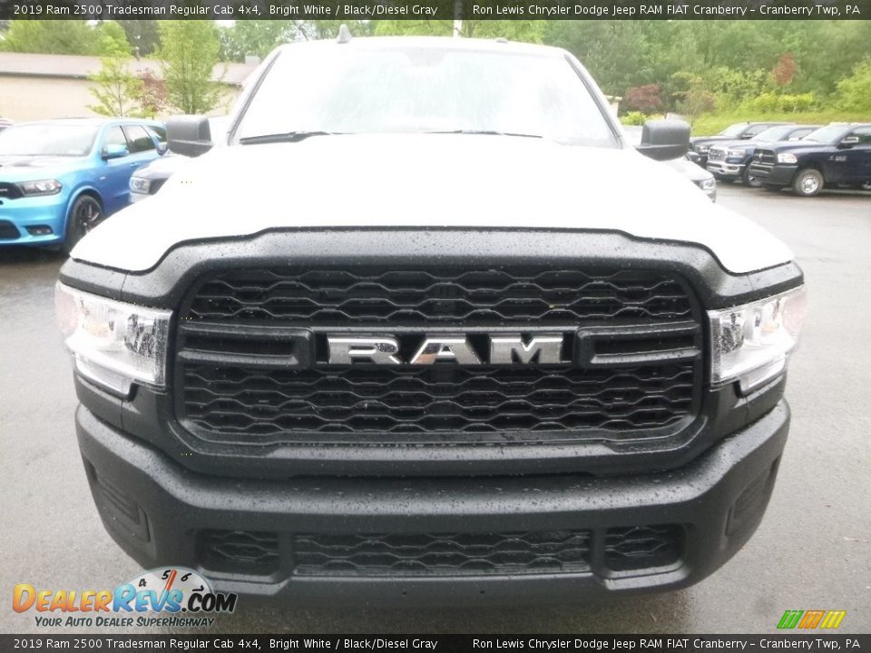 2019 Ram 2500 Tradesman Regular Cab 4x4 Bright White / Black/Diesel Gray Photo #8