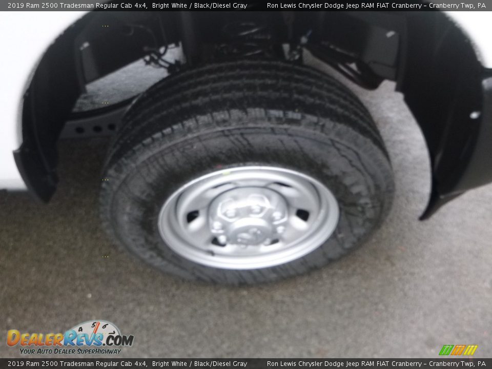 2019 Ram 2500 Tradesman Regular Cab 4x4 Bright White / Black/Diesel Gray Photo #9
