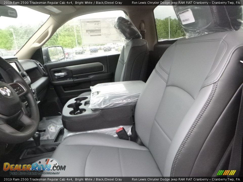 2019 Ram 2500 Tradesman Regular Cab 4x4 Bright White / Black/Diesel Gray Photo #13