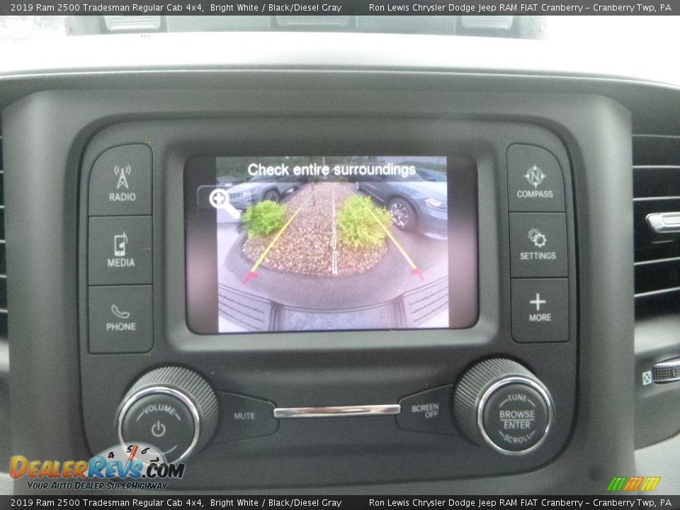 2019 Ram 2500 Tradesman Regular Cab 4x4 Bright White / Black/Diesel Gray Photo #17