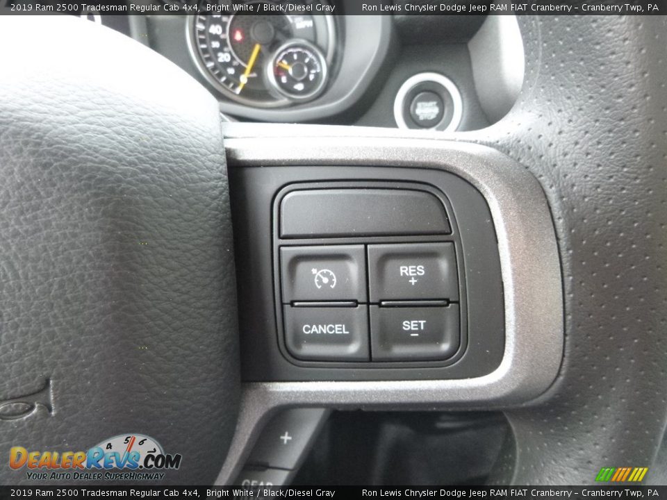 2019 Ram 2500 Tradesman Regular Cab 4x4 Bright White / Black/Diesel Gray Photo #18