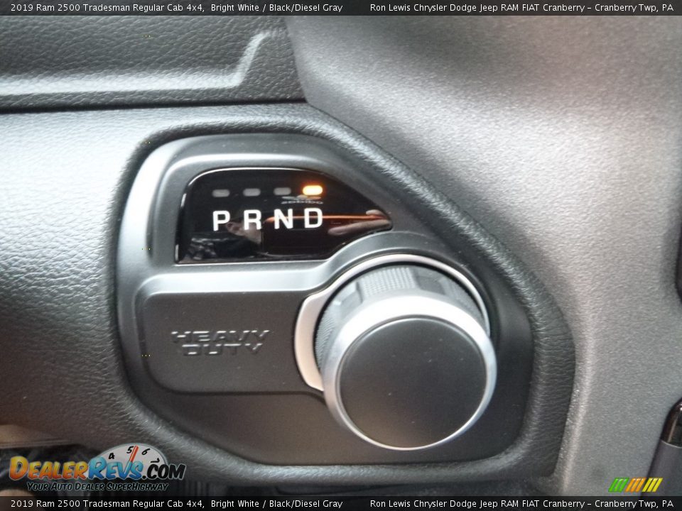 2019 Ram 2500 Tradesman Regular Cab 4x4 Bright White / Black/Diesel Gray Photo #20
