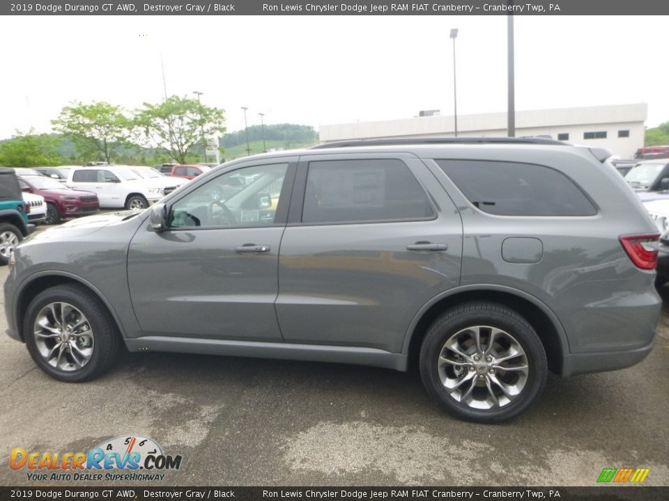 2019 Dodge Durango GT AWD Destroyer Gray / Black Photo #3