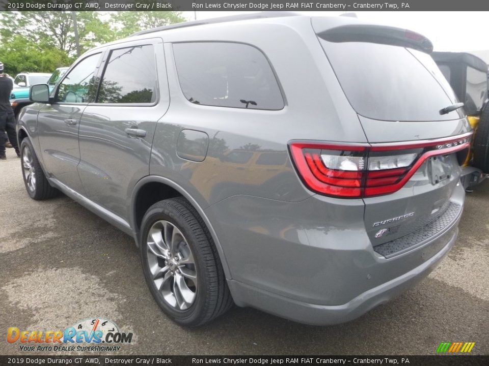 2019 Dodge Durango GT AWD Destroyer Gray / Black Photo #4