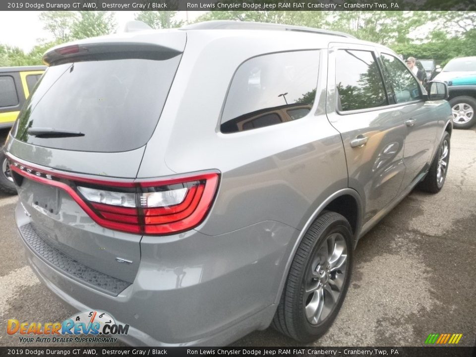 2019 Dodge Durango GT AWD Destroyer Gray / Black Photo #5