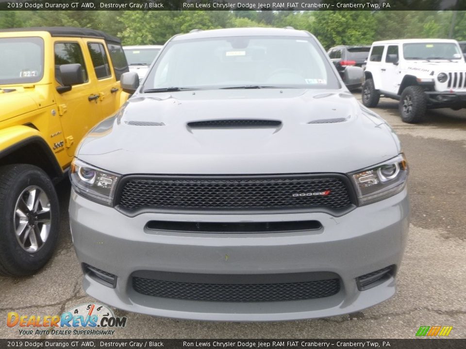 2019 Dodge Durango GT AWD Destroyer Gray / Black Photo #12
